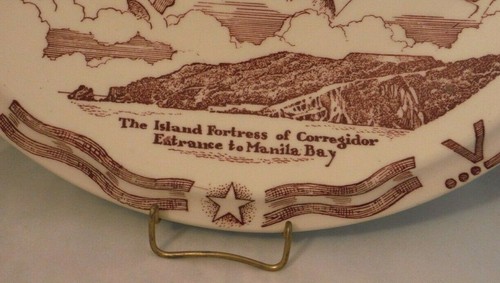 Vintage Vernon Kilns USA General DOUGLAS MACARTHUR Souvenir Collector Plate NICE - Picture 6 of 9