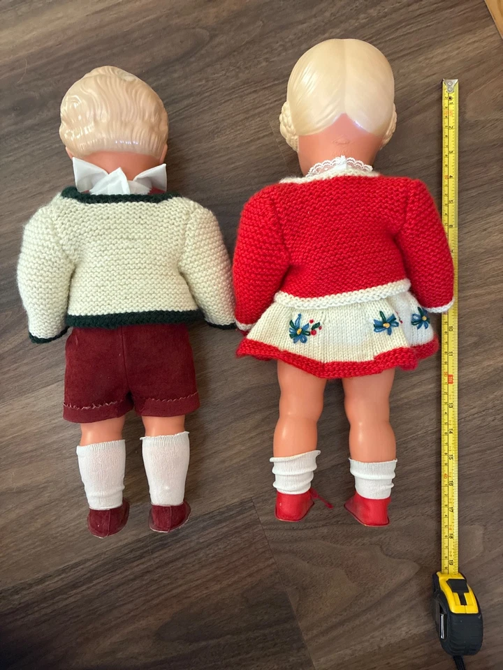 Muñecas Schildkrot, NIÑO y NIÑA, ropa estilo alemán, marca tortuga, Foto 4 de 4