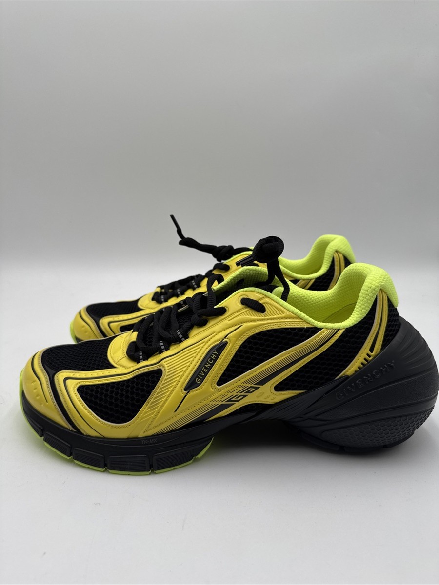 Givenchy Men TK-MX Runner Sneakers Color Green Yellow Black