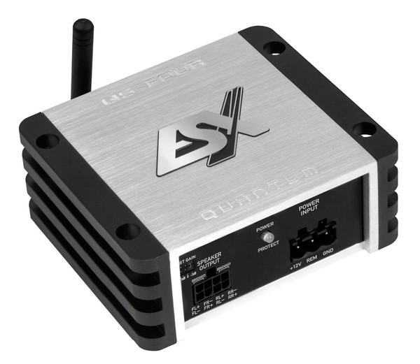 ESX Quantum QS-FOUR-BT 4-Kanal Class D Nano Digital VerstäRker Endstufe Amp-image