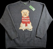 Wild Fable Novelty Dog Knit Sweater Women Small