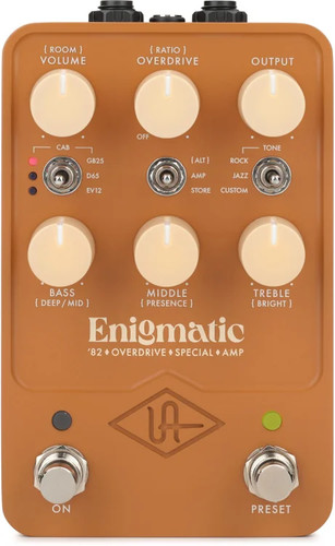 Universal Audio Enigmatic '82 Overdrive Special Amplifier Pedal