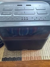 iHome HBH88 Bluetooth Bedside Alarm Clock w/ Dual AC Outlets & USB Charging