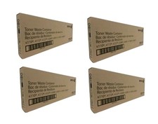 4 Genuine XEROX 008R13036 Toner Waste Containers 4110 4127 4590 D95 D110 NEW OEM