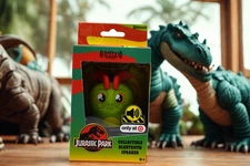 Bitty Boomers Jurassic Park Collectible Dilophosaurus Bluetooth Speaker New