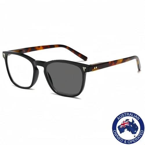 Photochromic Magnifying Fashion Progressive Multifocal Tinted Reading Glasses