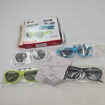 LG Cinema 3D Brillen Set AG-F315 Party Pack 4x Brillen OVP