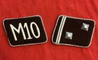 WW2 WWII German Stormtroopers Brownshirts Military collar tabs patches W RZM Tag