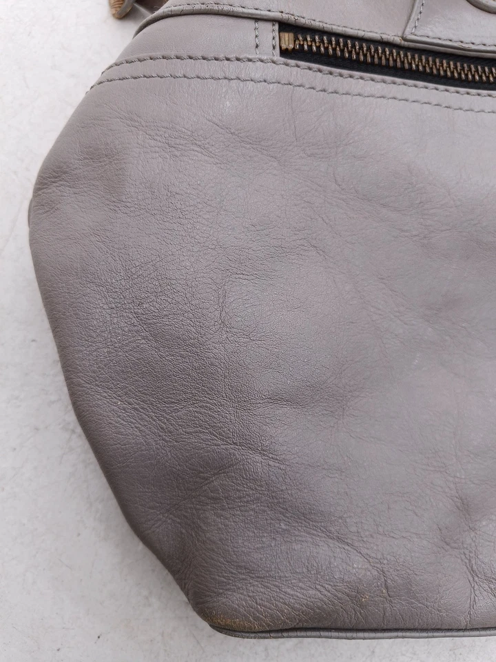 Modalu Women's Bag Grey 100% Other Shoulder Bag - Image 3 of 4