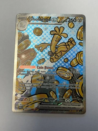 Pokemon - Gholdengo ex 164/131 SIR SV: Prismatic Evolutions