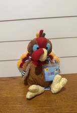 Webkinz Turkey HM418 Plush Stuffed Animal wit...