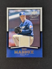 Greg Maddux 2008 Upper Deck Timeline Memorabilia Jersey Relic #TM-MA