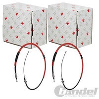 2X NK Handbremsseile Passend FüR Opel Movano Renault Master Links+Rechts