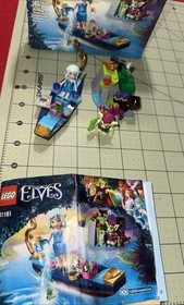 LEGO Elves Naida's Gondola & Goblin Thief 41181 With Box & Instructions *Read*