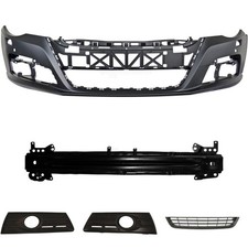 Set Stoßstange vorne +Träger+Zubehör VW Passat CC 357 Bj. 08-12 für PDC 4 Löcher