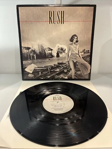 Rush Permanent Waves Vinyl 1980 Mercury SRM-1-4001 Vintage Record
