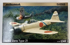 1/48 Eduard A6M2 Zero Type 21 ProfiPACK #82212 with extras