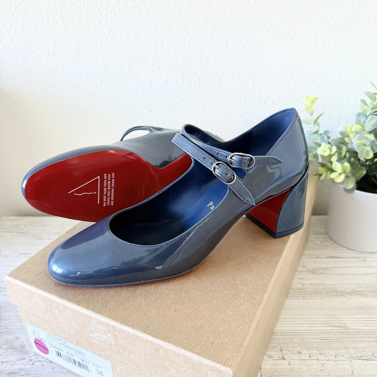 Christian Louboutin Blue Heels for Women for sale | eBay