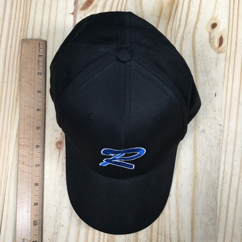 Gorra de béisbol R Cobra unisex negra talla única ala curva ajustable bordada Foto 4 de 4