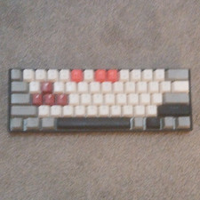 DIERYA DK61 Compact Wired Mechanical Keyboard QWERTY English Black/White