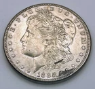 1885 Morgan Dollar 90% Silver .900 USA Coin Philadelphia XF EF Details