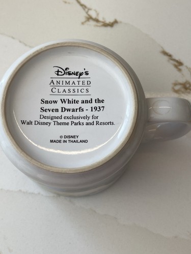 Disney Snow White & the Seven Dwarfs Mug Animated Classics Theme Parks Vintage - Picture 6 of 6