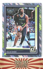 2025 Donruss WNBA #57 Teaira McCowan Holo Laser Dallas Wings