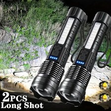 2 x 990000000Lumen Super Bright LED Flashligh