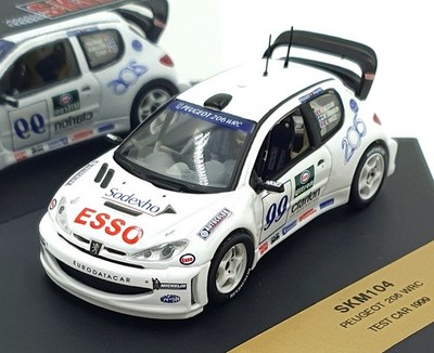 Skid Maßstab 1:43 SKM104 - Peugeot 206 WRC #99 Test Car 1999