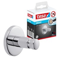 tesa Klebehaken Smooz Wandhaken Bad HandtüCher Kleidung Verchromt 4 Kg 37 Mm