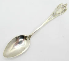 STERLING SILVER LUNT MONTICELLO 5-3/4'' FIVE O'CLOCK TEASPOON FLATWARE J MONO