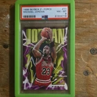 Skybox 1996-97 Z Force Michael Jordan #11 PSA 8 Chicago Bulls Basketball Card