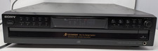 Sony CDP-CE375 5-Disc CD Changer Compact Disc Player Tested Working No Remote