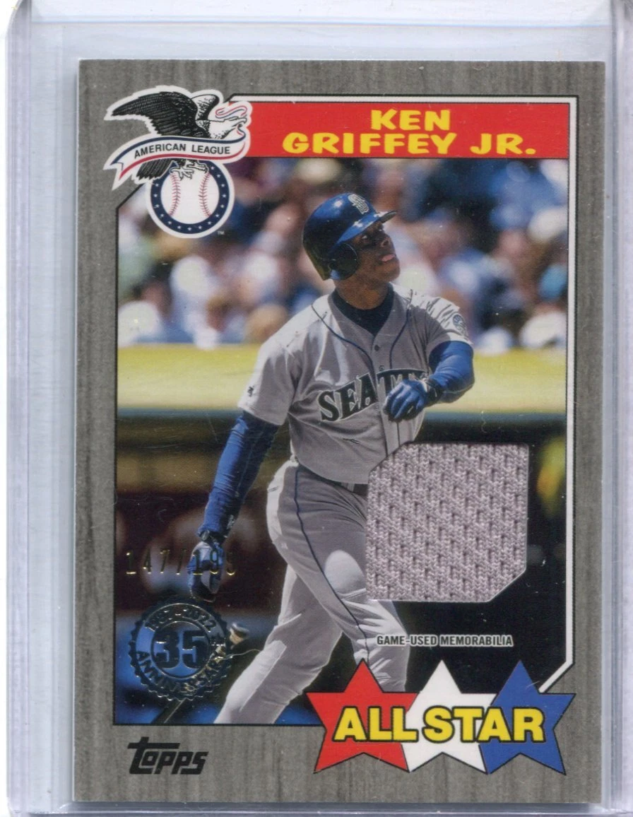 2022 Topps - KEN GRIFFEY JR. - Game Used Jersey - SEATTLE MARINERS #d/199