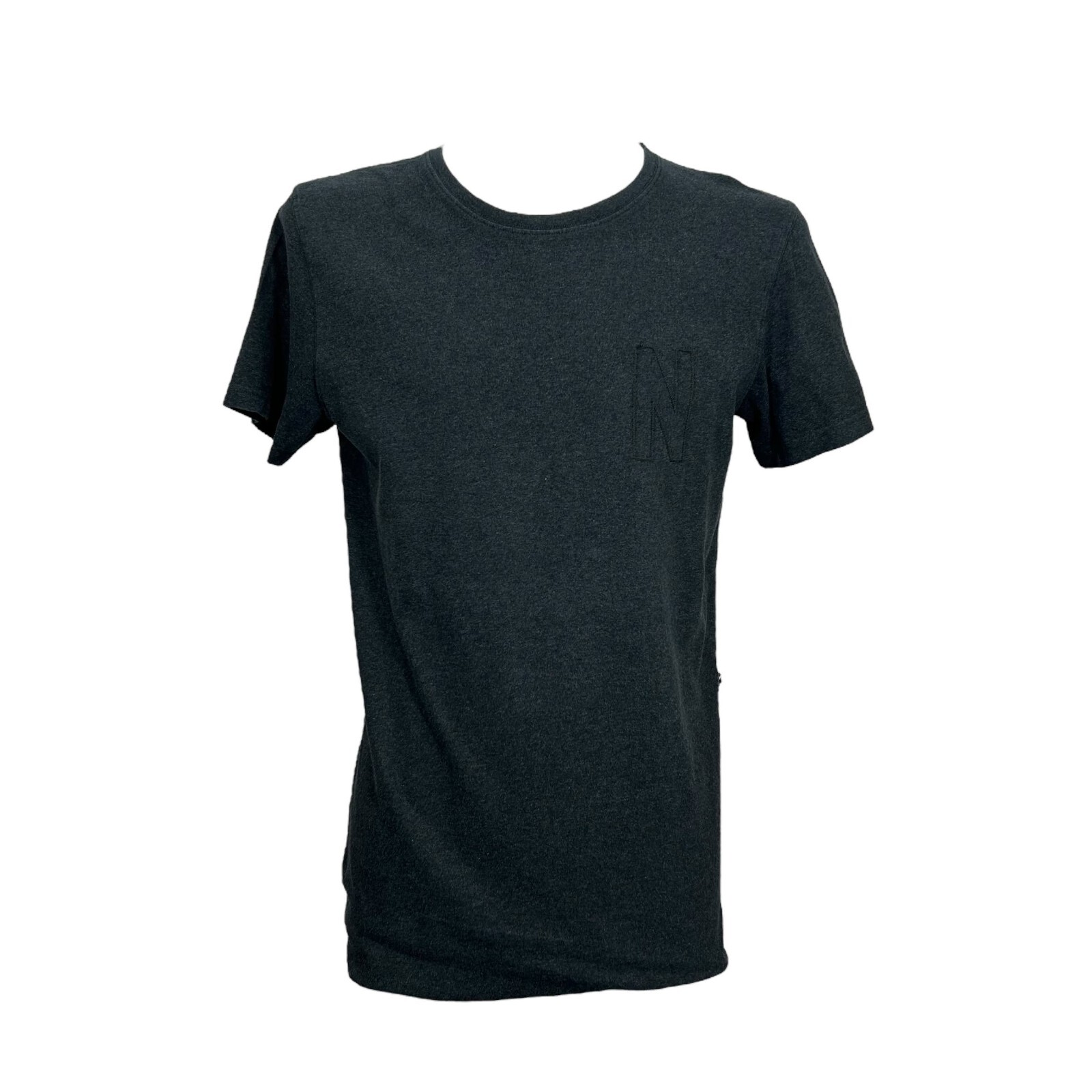 Norse Projects Niels Basic Logo Gray Embroidered … - image 1