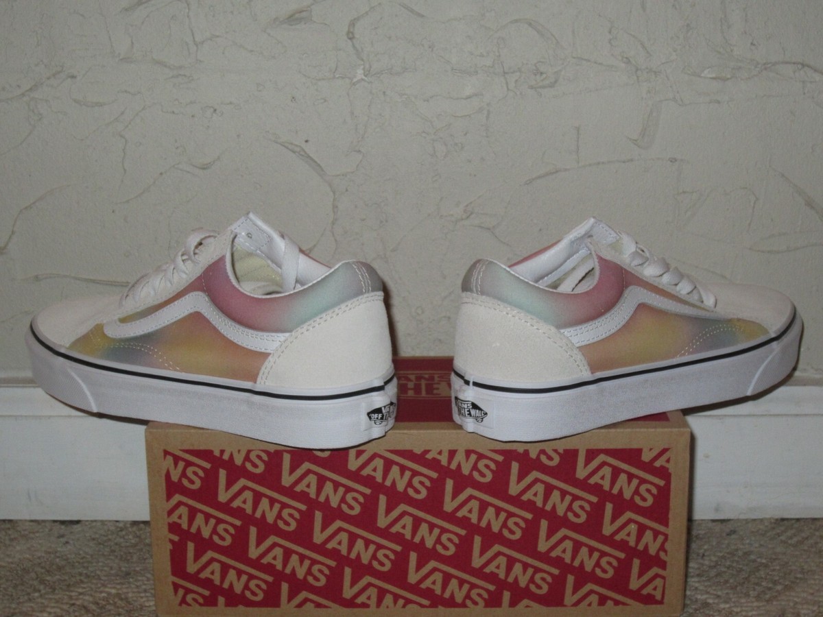 靴 VANS OLD SKOOL AURA SHIFT\" 23.5 VANS - Women - W Old Skool Aura - Multi/White – Nohble