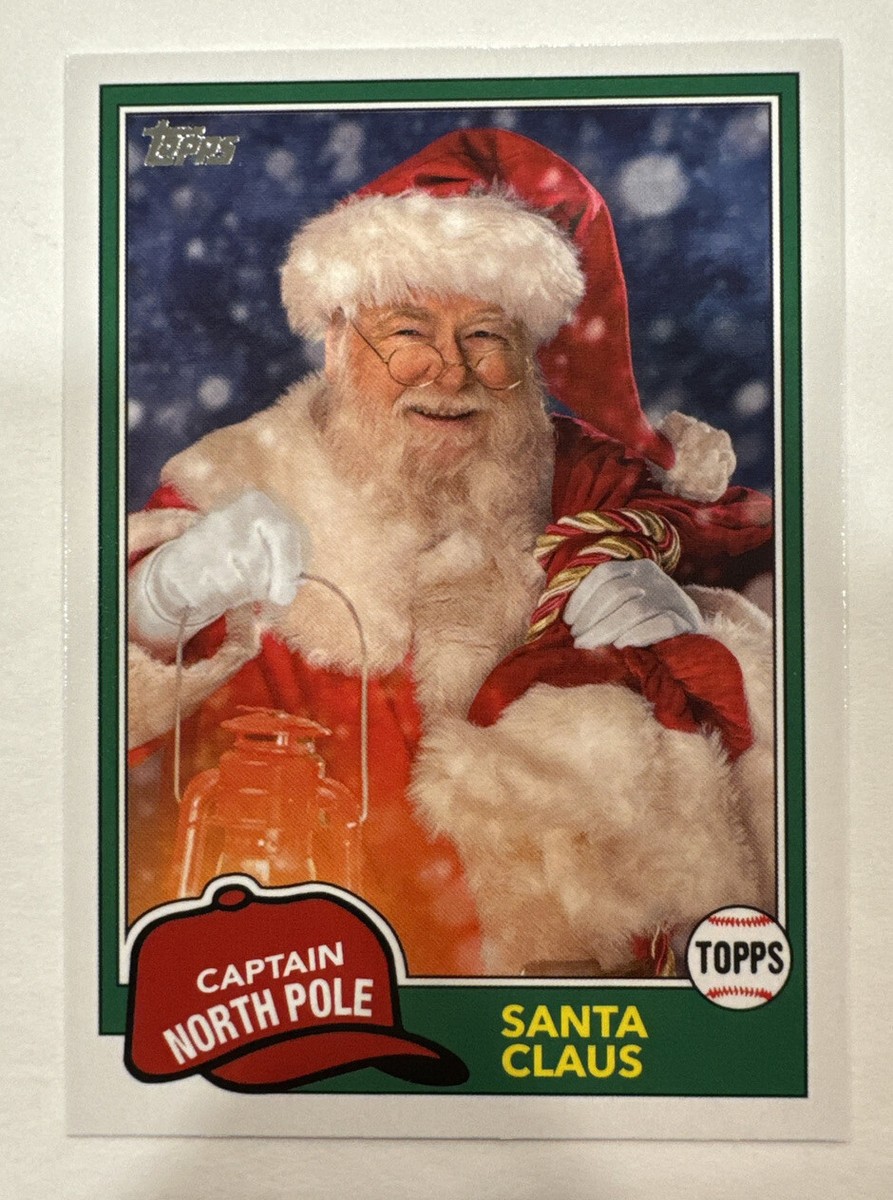 激レア　TOPPS holiday 2023 サンタ　バリエーション　SSP 2023 TOPPS BASEBALL HOLIDAY ARCHIVES SANTA CLAUS SSP CARD SA