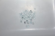 Aquamarine 2mm, 3mm, 4mm Faceted Round Loose Gemstone s