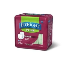 NEW, Fit Right Plus Liners, Heavy Absorbency, 13”x 34”,  20 CT, #TA22724-321