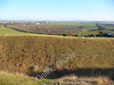 Foto 6x4 Ford - Old Sarum Castle Salisbury The outer defensive ring of t c2010