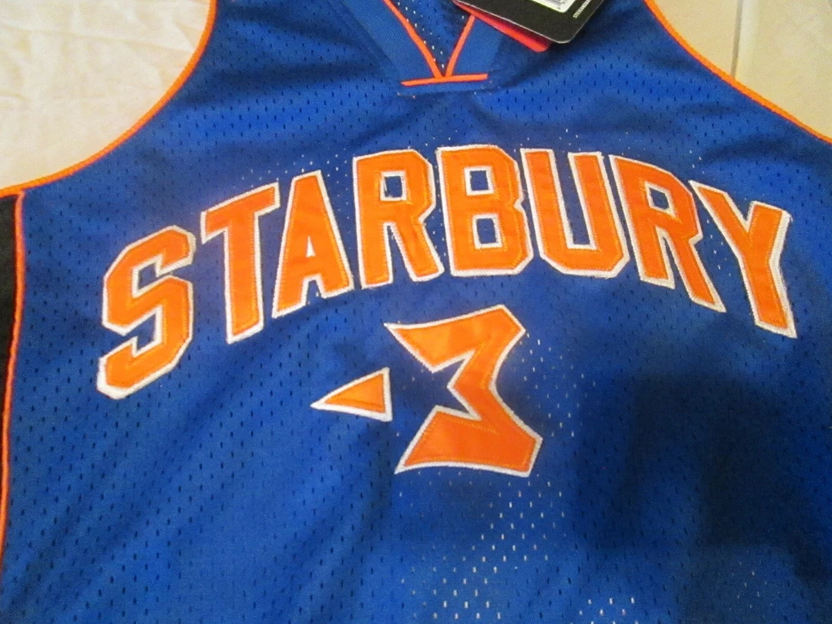 Custom Stephon Marbury 3# High School Basketball Jersey Sewn Blue