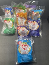 TY Tiny Beanie Babies McDonald  s Happy Meal Toys 1999/1998 Lot Of 9