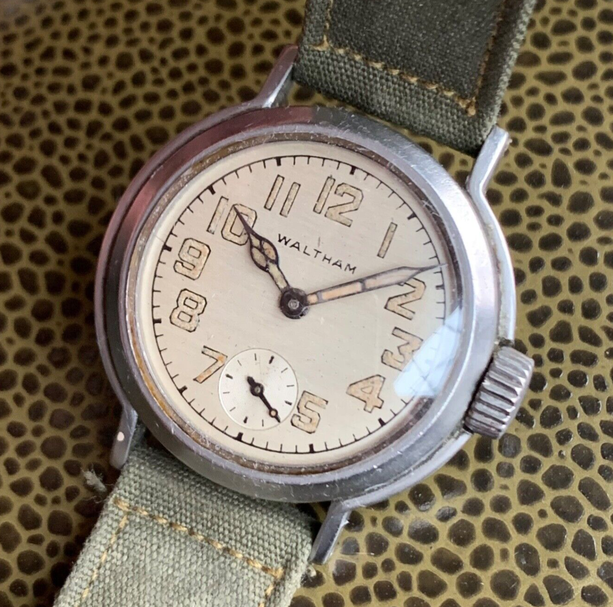 1942 Waltham ORD. DEPT. Grade: No. 10609 WWII US Military Issued