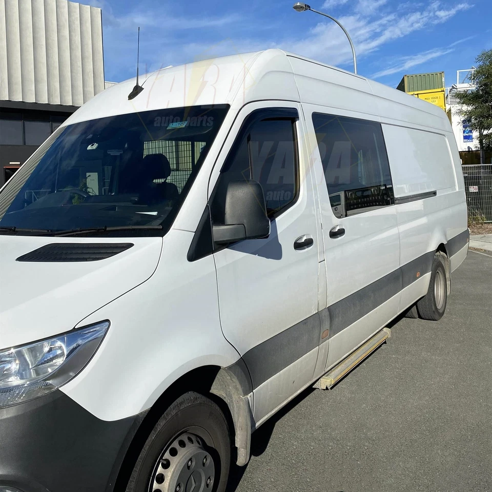 For Mercedes Benz Sprinter 2006+ Weathershields Weather Shields Window Visors - Image 3 of 4