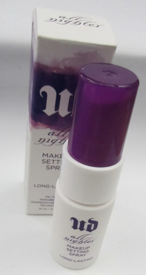 Spray fijador de maquillaje de larga duración Urban Decay All Nighter 15 ml/0,5 oz-tamaño de viaje Foto 2 de 2