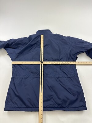 Columbia Jacket Womens Large Blue 3-in-1 Winter Rain Coat Double