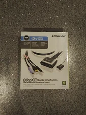 IOGEAR Model: GCS62HU 2-Port HDMI KVM Switch Audio & Mic Support HD 1080p