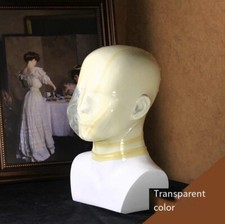 Cappuccio in lattice con sacco respiratorio sigillato per esperienza maschera gomma soffocamento BDSM