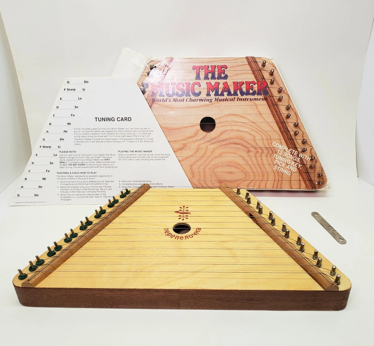 Music Maker Lap Harp Tuning Key informacionpublica.svet.gob.gt