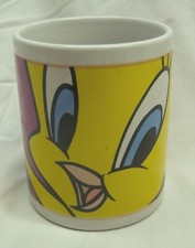 VINTAGE Gibson 2000 Looney Tunes WB TWEETY BIRD Drinking MUG CUP